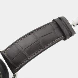 Hermes Black Titanium Le Temps Voyageur Automatic Men's Wristwatch 41 mm