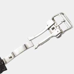 Hermes Black Titanium Le Temps Voyageur Automatic Men's Wristwatch 41 mm