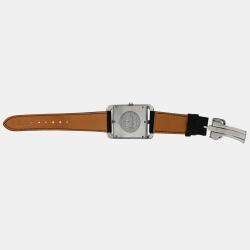 Pre Owned Hermes Cape Cod CC1.810 Quartz Black  Stainless Steel Men's Wristwatch 34 mm