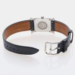 Pre Owned Hermes Heure H HH1.210 Quartz Stainless Steel Women's Wristwatch 21mm