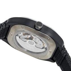 Hermès Black Titanium Fabric H08 W049432WW00 Men's Wristwatch 39 mm