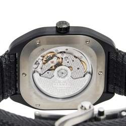 Hermès Black Titanium Fabric H08 W049432WW00 Men's Wristwatch 39 mm