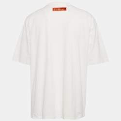 Heron Preston Off-White Heron Graphic Print Crew Neck T-Shirt XL