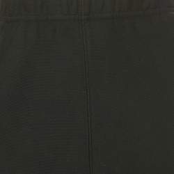 Pre Owned Heron Preston Black Printed Cotton Jersey Sweatpants L