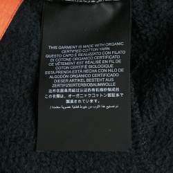 Pre Owned Heron Preston Black Printed Cotton Jogger Pants S