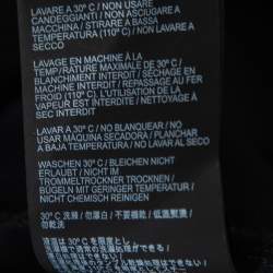 Heron Preston Black Cotton NASA Facts Logo Print Short Sleeve T-Shirt S