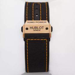 Hublot Black 18k Rose Gold King Power 703.OM.1138.NR Automatic Men's Wristwatch 48 mm