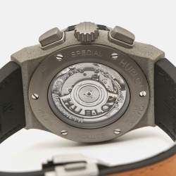 Hublot Tan Dial Grey Concrete Sand Camel Leather Limited Edition Classic Fusion Year of The Fiftieth 521.XC.0570.VR.UAE21 Men's Wristwatch 45 mm