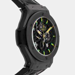 Hublot Black Titanium  Big Bang Automatic Men's Wristwatch 44 mm