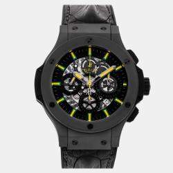 Hublot Black Titanium  Big Bang Automatic Men's Wristwatch 44 mm