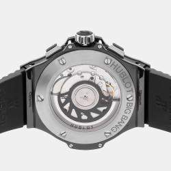 Hublot Black Ceramic Big Bang Automatic Men's Wristwatch 41 mm