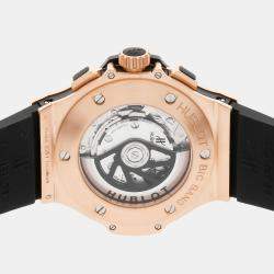 Hublot Black 18k Rose Gold Big Bang 301.PX.1180.RX Automatic Men's Wristwatch 44 mm