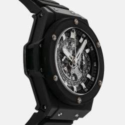 Hublot Black Ceramic King Power Automatic Men's Wristwatch 48 mm