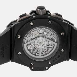 Hublot Black Ceramic King Power Automatic Men's Wristwatch 48 mm