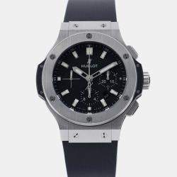 Hublot Black Rose Gold and Stainless Steel Flyback Chrono Super B 1926.7 Men s Wristwatch 42 mm Hublot TLC