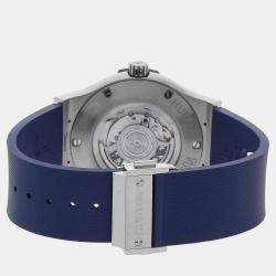 Hublot Blue Titanium Classic Fusion 511.NX.7170.RX Automatic Men's Wristwatch 45 mm