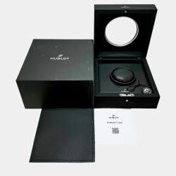 Pre Owned Hublot Blue 18k Rose Gold Classic Fusion 542.OX.7180.LR Automatic Men's Wristwatch 42 mm