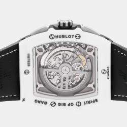 Hublot Skeleton Ceramic Big Bang 601.HX.0173.LR Automatic Men's Wristwatch 45 mm