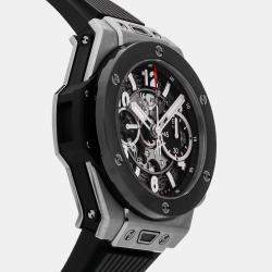 Hublot Skeleton Titanium Big Bang 441.NM.1170.RX Automatic Men's Wristwatch 42 mm