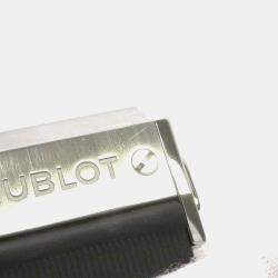 Hublot Black Stainless Steel Ceramic Big Bang Automatic Men's Wristwatch 44 mm