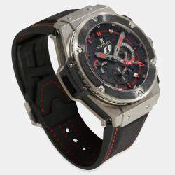 Hublot Black Titanium King Power 703.ZM.1123.NR.FM010 Automatic Men's Wristwatch 48mm