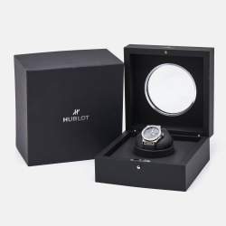 Hublot Grey Titanium Alligator Rubber Classis Fusion 542.NX.1171.RX Men's Wristwatch 42 mm