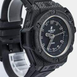 Hublot King Power Oceanographic 731.QX.1140.RX Automatic Black Carbon Men's Wristwatch 48mm