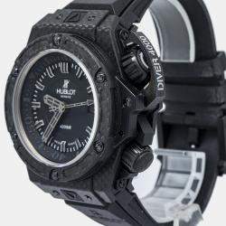 Hublot King Power Oceanographic 731.QX.1140.RX Automatic Black Carbon Men's Wristwatch 48mm