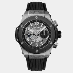 Hublot Big Bang Unico 421.NM.1170.RX Automatic Silver Titanium Men's Wristwatch 44mm