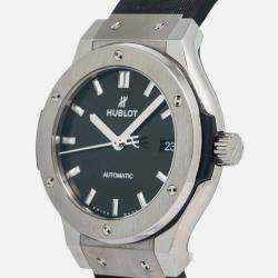 Hublot Classic Fussion 565.NX.1171.RX Automatic Black Titanium Men's Wristwatch 38mm