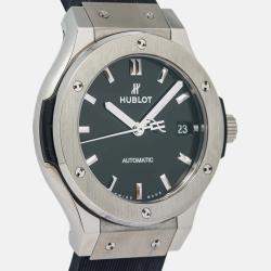 Hublot Classic Fussion 565.NX.1171.RX Automatic Black Titanium Men's Wristwatch 38mm