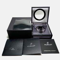 Pre-Owned Hublot Big Bang Unico All Black Sapphire 411.JB.4901.RT