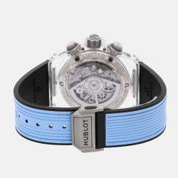 مملوكة مسبقًا ساعة يد رجالية هوبلو بيج بانغ يونيكو إصدار محدود 411.JX.4802.RT مستخدمة
