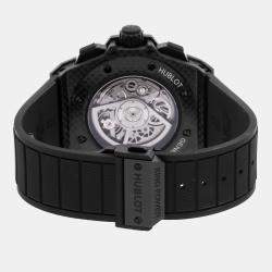 Pre Owned Hublot King Power Unico All Carbon Chronograph 701.QX.0140.RX Automatic Silver Carbon Men’s Wristwatch 48mm