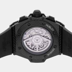 Pre Owned Hublot King Power Unico All Carbon Chronograph 701.QX.0140.RX Automatic Silver Carbon Men’s Wristwatch 48mm