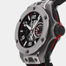 Pre Owned Hublot Big Bang 402.NX.0123.WR Automatic Black Titanium Men’s Wristwatch 42mm