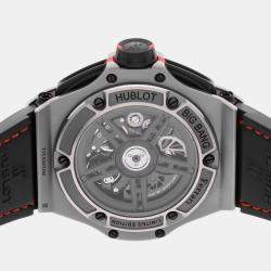 Pre Owned Hublot Big Bang 402.NX.0123.WR Automatic Black Titanium Men’s Wristwatch 42mm