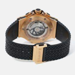 Pre Owned Hublot Big Bang 301.PB.131.RX Automatic Black 18K Rose Gold Ceramic Men’s Wristwatch 44 mm