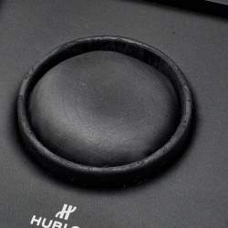 Pre Owned Hublot Black Skeleton Ceramic Rubber Big Bang Meca-10 Black Magic 414.C1.1123.RX Men's Wristwatch 45 mm