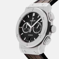 Pre Owned Hublot Classic Fusion 541.NX.1171.LR Automatic Black Titanium Men’s Wristwatch 42 mm