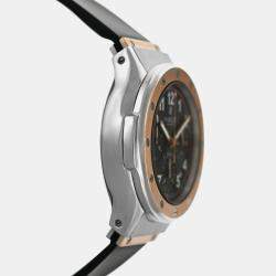 Pre Owned Hublot Super B Flyback 1926.7 Automatic Black Stainless Steel Men's Wristwatch 42 mm