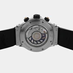 Pre Owned Hublot Super B Flyback 1926.7 Automatic Black Stainless Steel Men's Wristwatch 42 mm