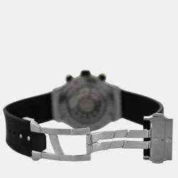 Pre Owned Hublot Super B Flyback 1926.7 Automatic Black Stainless Steel Men's Wristwatch 42 mm