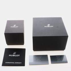 Pre Owned Hublot Big Bang Chrono 301.SB.131.RX Automatic Ceramic Stainless Steel Men's Wristwatch 44 mm