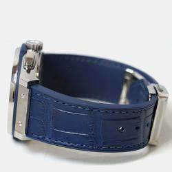 Pre Owned Hublot Classic Fusion 541.NX.7170.LR Automatic Blue Titanium Men’s Wristwatch 42 mm