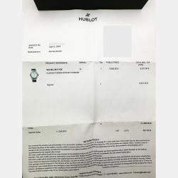 Pre Owned Hublot Classic Fusion 542.NX.2611.LR Automatic Opaline Titanium Men's Wristwatch 42 mm