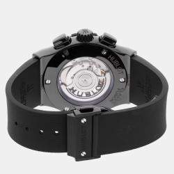 Pre Owned ساعة يد رجالية هوبلو كلاسيك فيوجن كرونوغراف بلاك ماجيك 521.CM.1771.RX 45 مم مستعملة