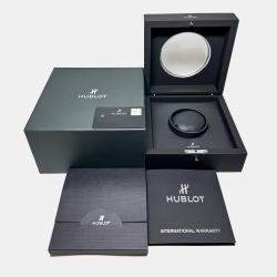 Pre Owned ساعة يد رجالية هوبلو كلاسيك فيوجن كرونوغراف بلاك ماجيك 521.CM.1771.RX 45 مم مستعملة