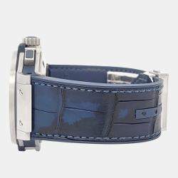 Pre Owned Hublot Big Bang 301.SX.7170.LR Automatic Blue Stainless Steel Men's Wristwatch 44 mm
