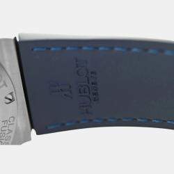 Pre Owned Hublot Classic Fusion 521.NX.7071.LR Automatic Grey Titanium Men's Wristwatch 45 mm